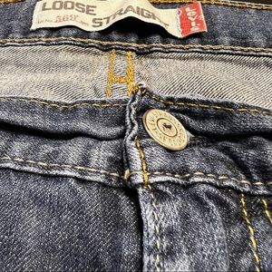 Levi's Men's 569 Loose Straight Fit Jeans W40 L30